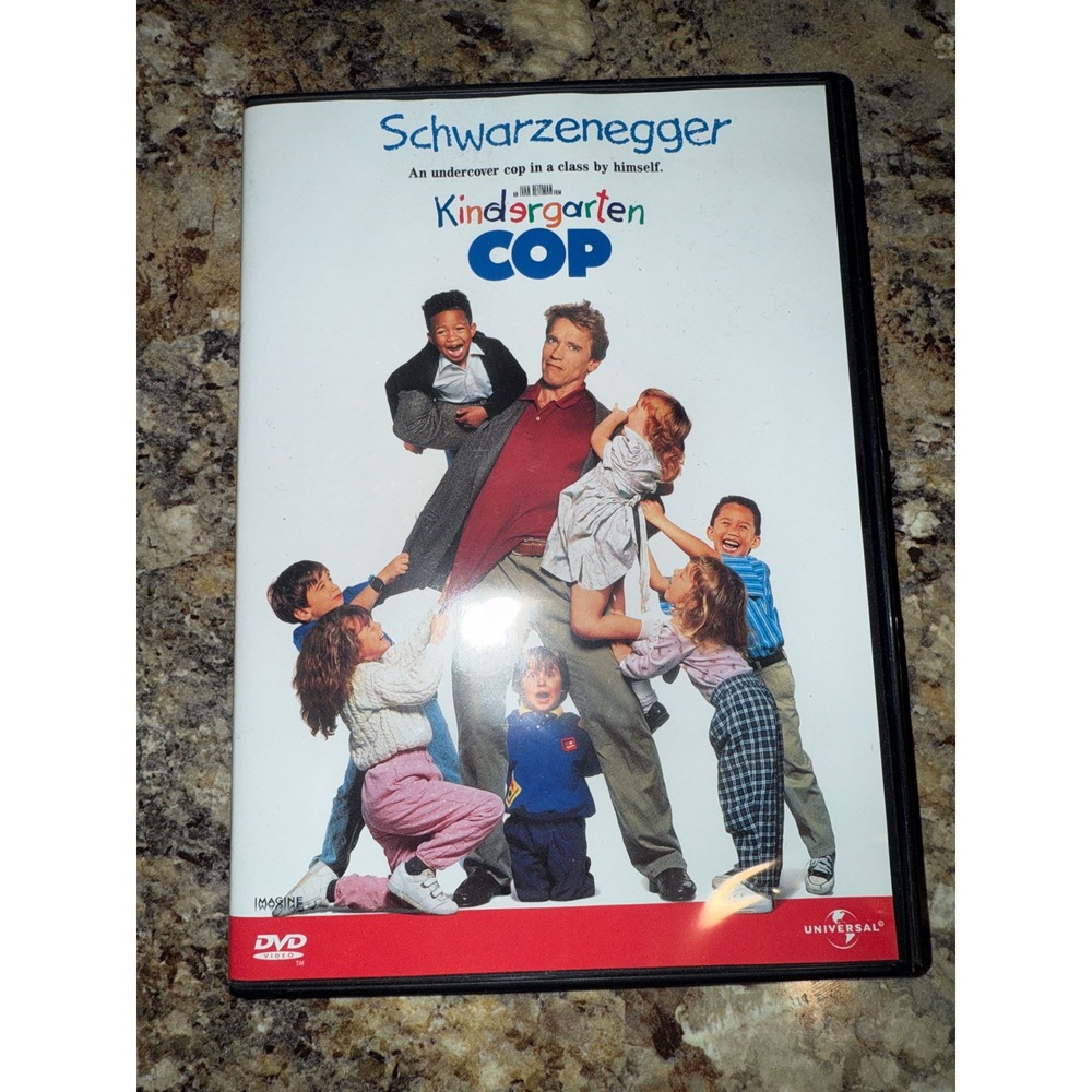 Kindergarten Cop DVD Movie Arnold Schwarzenegger Action Comedy Film